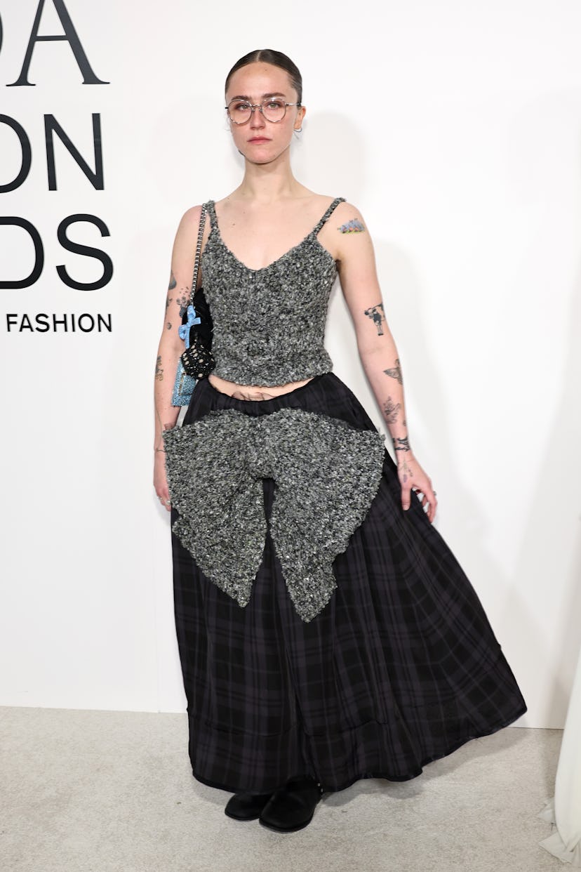 Ella Emhoff attends the 2024 CFDA Awards